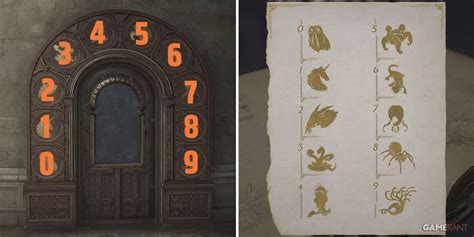 Hogwarts Legacy Puzzle Doors How To Open The Number Doors Video | My