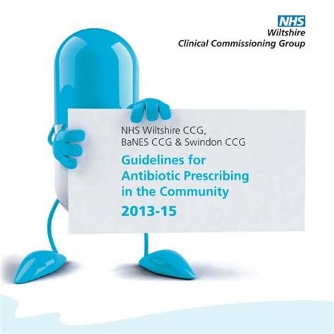 Cs34848 Nhs W Antibiotic Prescribing Guidelines Icid Salisbury