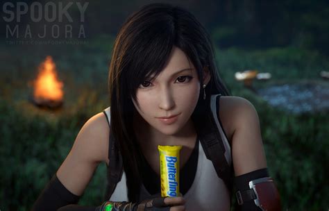 Hentai Tifa Grips On A Butterfinger By Spookymajora Final Fantasy Vii Remake Know Your Meme