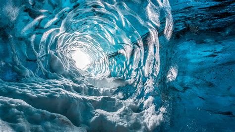 Ice Cave Glaciers Wallpapers Hd Desktop And Mobile Backgrounds