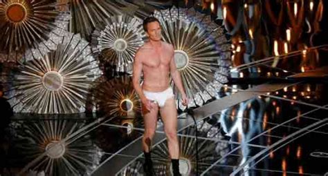 Oscars 2015 Neil Patrick Harris Reenact Birdman Underwear Scene News Nation