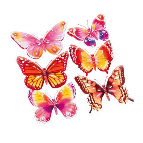 3 D Butterfly Wall Stickers By Harmony At Home Boutique