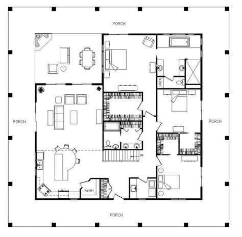 Keeping house design typical at times is very much 6 marla single story house design. Large Single Story Floor Plans Single Story 2200 Sq Ft ...