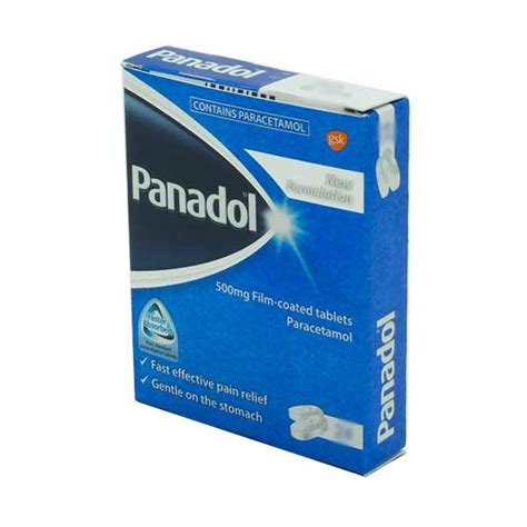 At a standard dose, paracetamol only slightly decreases body temperature. Panadol 500mg Paracetamol Film Coated Tablets | Inish ...