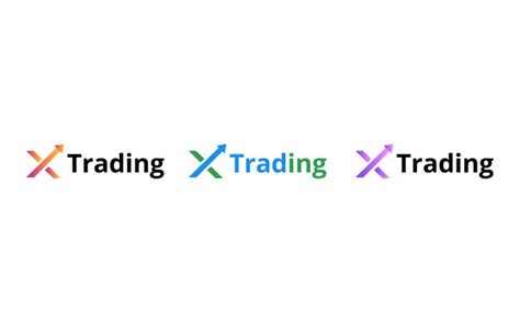 Premium Vector X Trading Logo