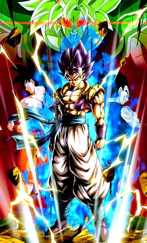 All high quality card arts and animations of dragon ball legends. Gogeta - Dragn Ball Legends in 2020 | Anime dragon ball ...