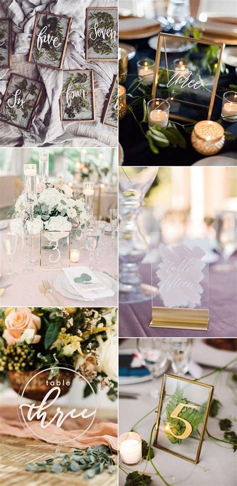 27 Inspiring Wedding Table Number Ideas For 2019 Oh Best Day Ever