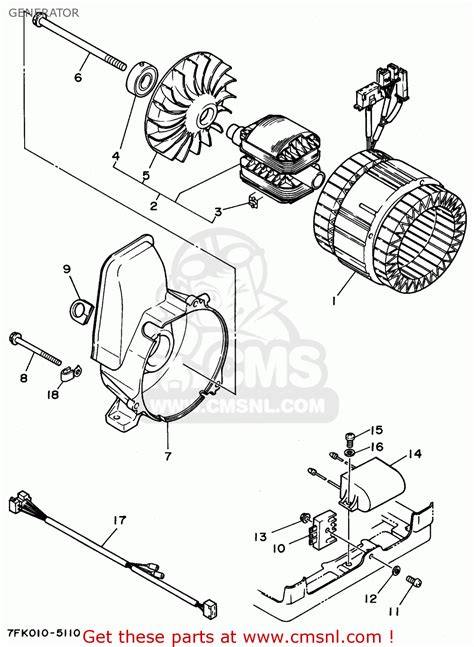 Primarily for use by yamaha a job instruction chart accompanies the exploded diagram, providing the order of jobs, names of. Yamaha Ef1000 7fl1 Generator Generator - schematic partsfiche