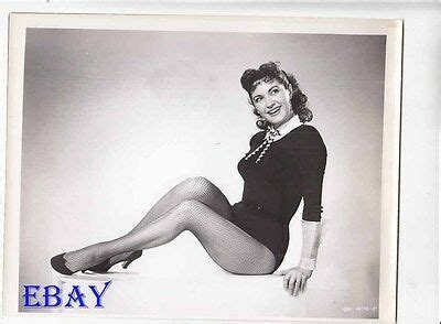 Connie Russell Leggy Fishnet Stockings Vintage Photo Ebay Fishnet