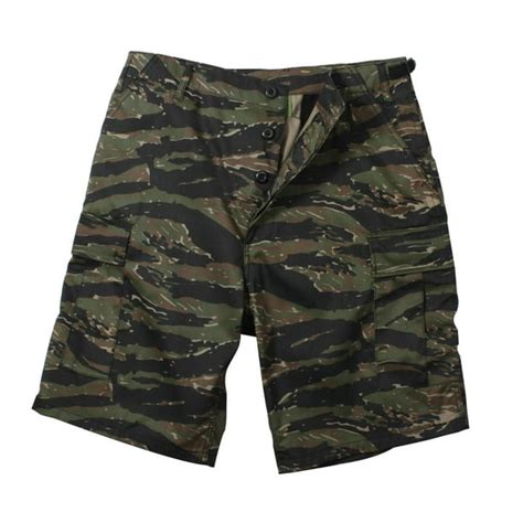 Rothco Tiger Stripe Camouflage Military Style Bdu Shorts Walmart