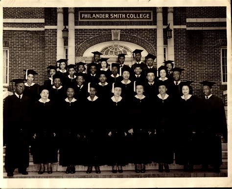 Wordless Wednesday Class Of 1952 Philander Smith College Journey
