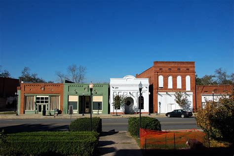 Historic Storefronts Talbotton Vanishing Georgia Photographs By