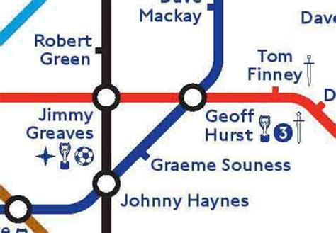 Fa Launches Football Inspired London Underground Tube Map Metro News