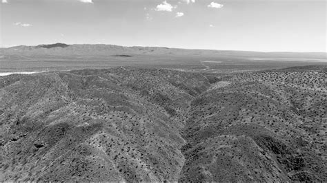 Mojave Desert Diary Goler Heights El Paso Mountains Drone Image