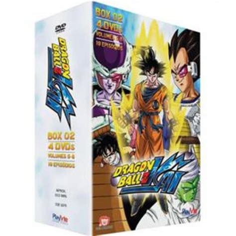 Dvd Box 2 Dragon Ball Z Kai Volumes 5 6 7 8 4 Discos