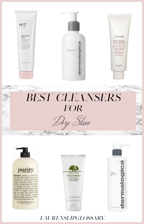 Skin Rescue The Best Cleansers For Dry Skin Laurens Lip Glossary