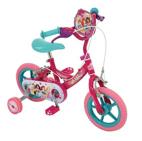 Disney Princess Girls 12 Bike Kids First Bicycle 1 Speed Purple W