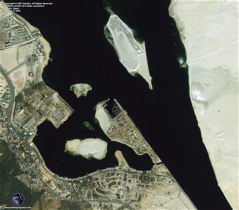 Ikonos Satellite Image Of Ismalia Egypt Satellite Imaging Corp