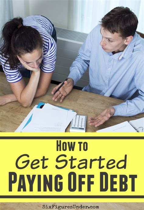 How To Get Started Paying Off Debt Six Figures Under