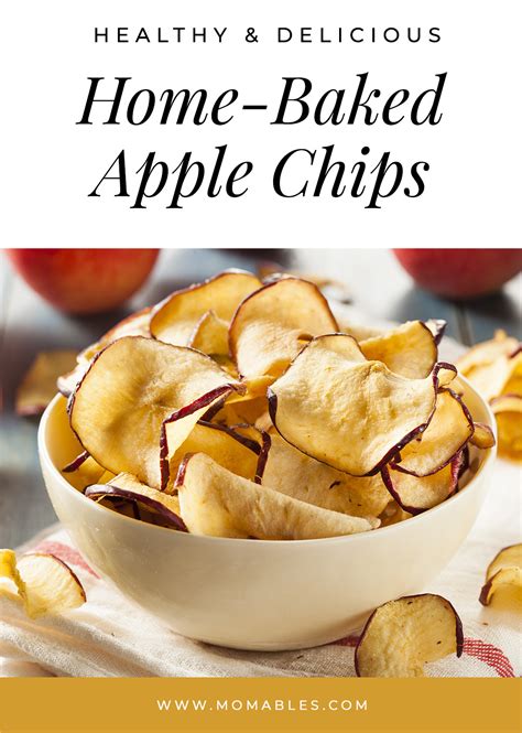 Easy Baked Apple Chips Healthy Snack Idea Momables