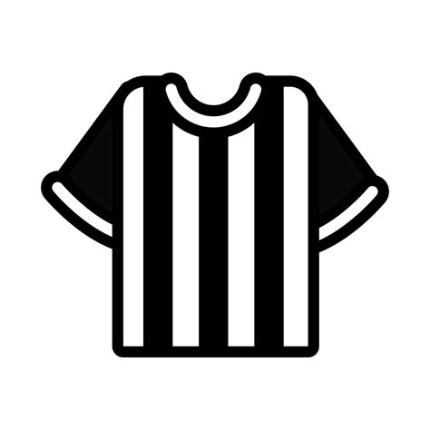 Soccer Sport Referee Shirt Line Icon 2567048 Vector Art At Vecteezy