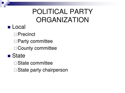 Ppt Political Parties Powerpoint Presentation Free Download Id5839436