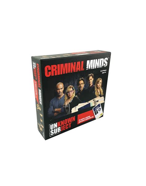 Criminal Minds Unknown Subject - Tumbleweed Toys