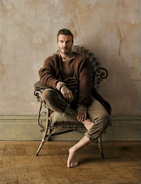 David Beckham Inspires In Earthy Hues For How To Spend It The Fashionisto