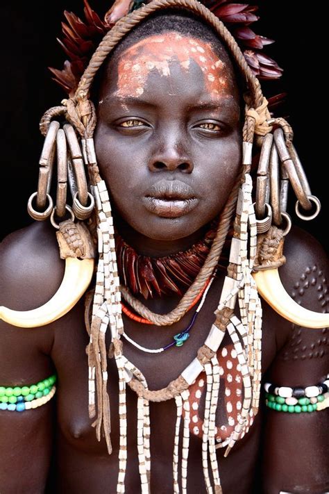 exotic tribe men in african cultures