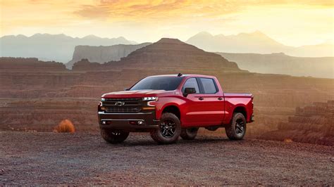 2019 Chevrolet Silverado Lt Z71 Trail Boss Crew Cab 4k Wallpaper Hd