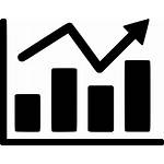 Icon Graph Chart Data Arrow Business Report
