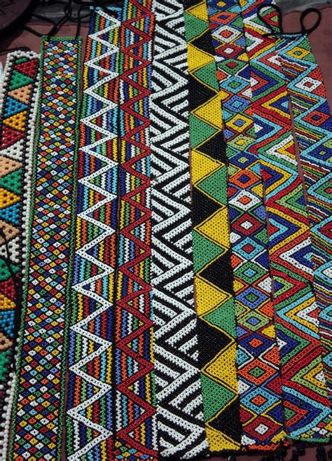 Beads Durban Beachfront Bead Work African Pattern African Textiles