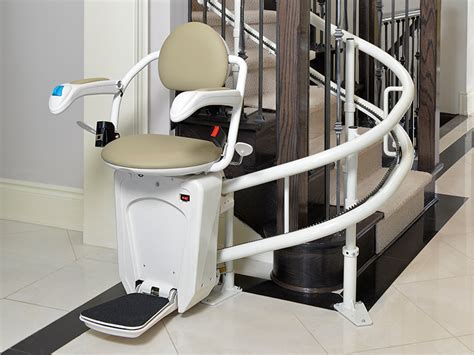 Curved Stairlifts And Chair Lifts Savaria Alberta