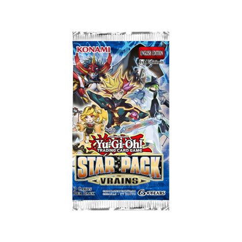 Star Pack Vrains Booster Pack Yu Gi Oh Sealed Products Yu Gi Oh