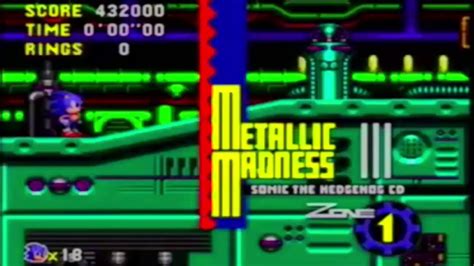 Sonic Cd Metallic Madness Us Remix Youtube