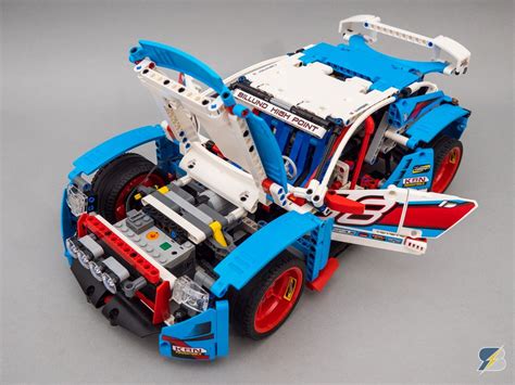 Lego Moc 13732 Technic 42077 Rally Car 2wd Remote Control Mod Technic