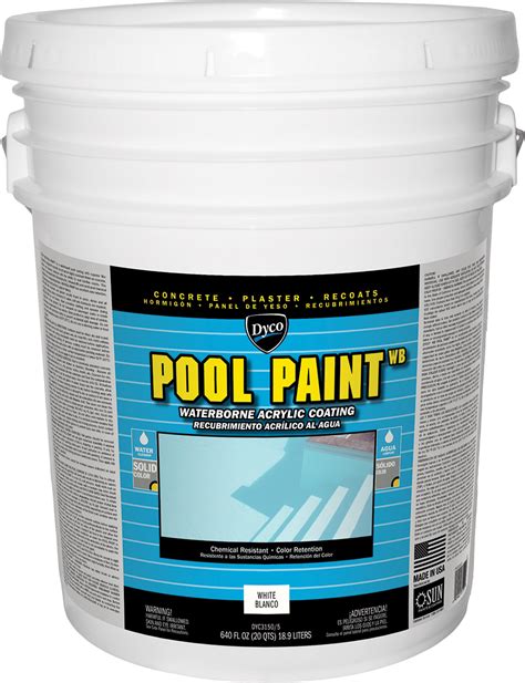 Dyco Pool Paint Waterborne Acrylic Dyco Paints Inc