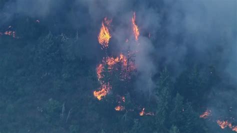 Washington Wildfires Homes Destroyed Threatened By Wildfire