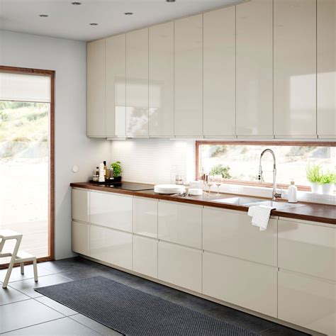 High Gloss Kitchen Cabinets For Smart And Sleek Style Ikea