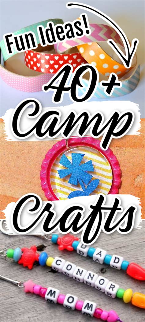 45 15 Minute Camp Craft Ideas The Country Chic Cottage