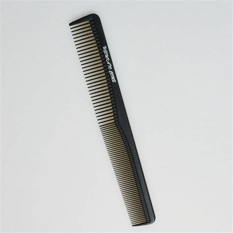 Black Carbon Fiber Anti Static Comb Salon Hairdressing Comb Antistatic
