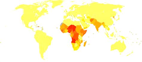Diphtherie stellt eine bakterielle infektionskrankheit dar, die in den meisten fällen den rachenraum betrifft. Weltkarte - Diphtherie (2004) | Weltatlas