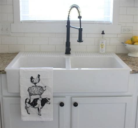 Installing An Above Mount Farmhouse Sink — Colors And Craft Farmhouse
