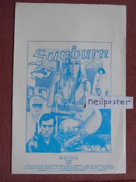 Sunburn 1979 Belgian Poster Farrah Fawcett Joan Collins 14 52 Picclick