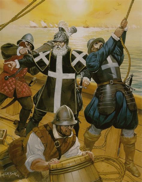 La Valette Leader Of The Knights Of St John At The Siege Of Malta