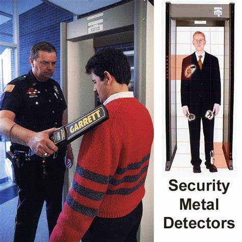 Security Metal Detectors Walk Through Hand Held