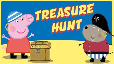 Saved by let's draw kids. Peppa Pig Painting - Pirate Treasure Hunt Peppa Pig and ...