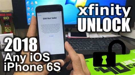 How To Unlock iPhone 6S From Xfinity Mobile to Any Carrier - YouTube