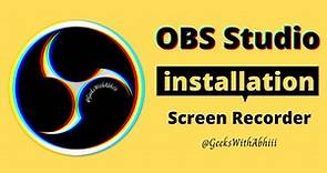 How To Download & Install OBS Studio (32-Bit or 64-Bit) Windows 11/10/8/7 | OBS Studio in Laptop