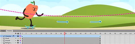 Create Motion Tween Animation In Animate